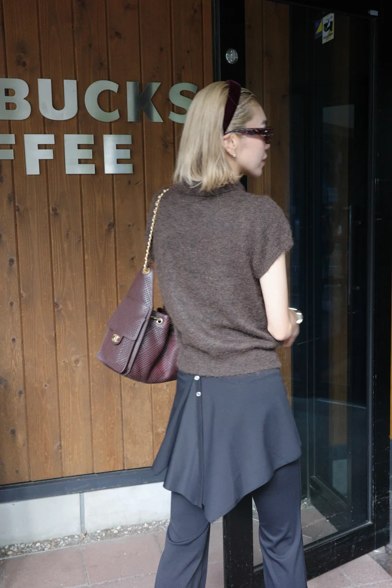 ウールモヘアニットポロTシャツ 38枚目