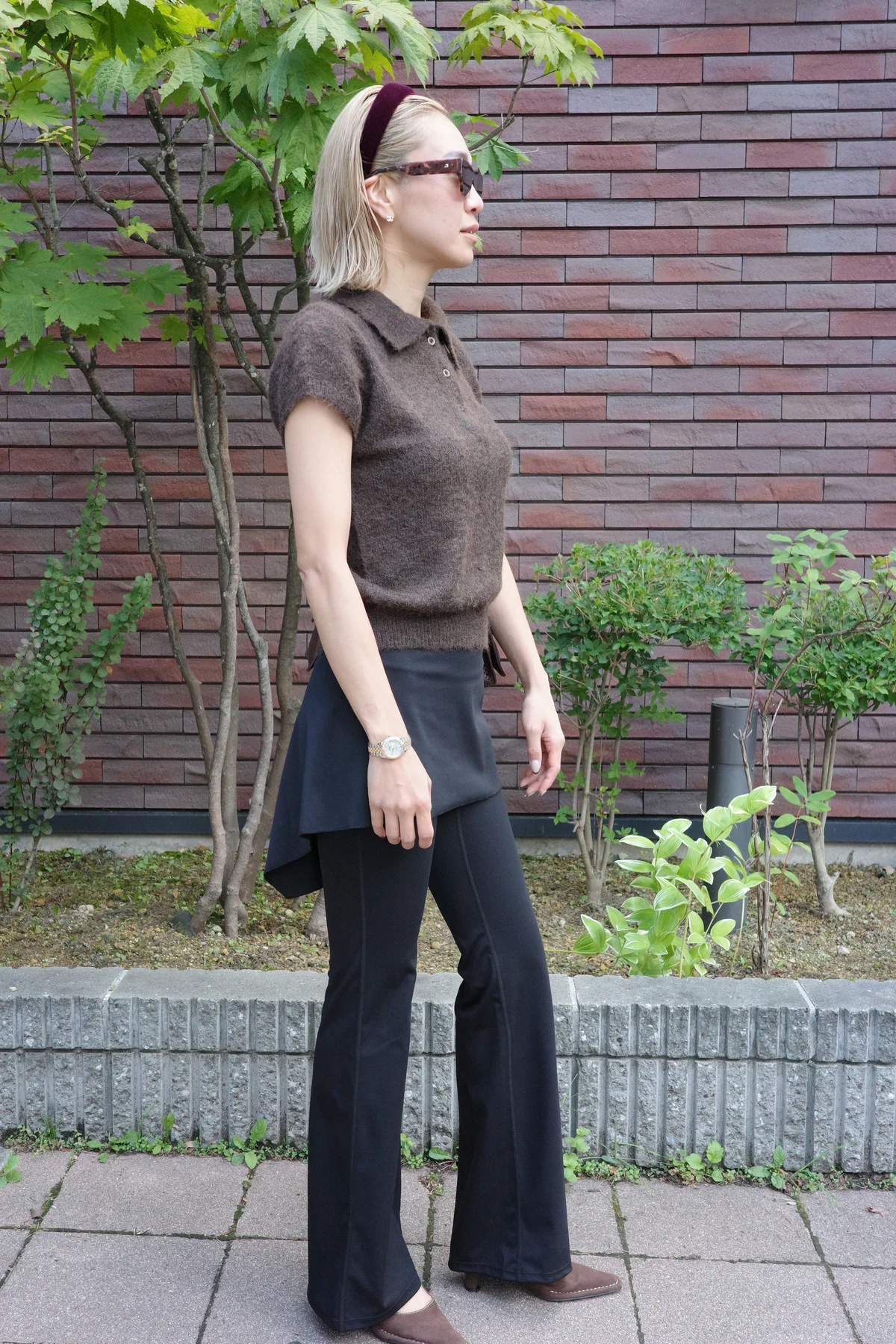 ウールモヘアニットポロTシャツ 35枚目